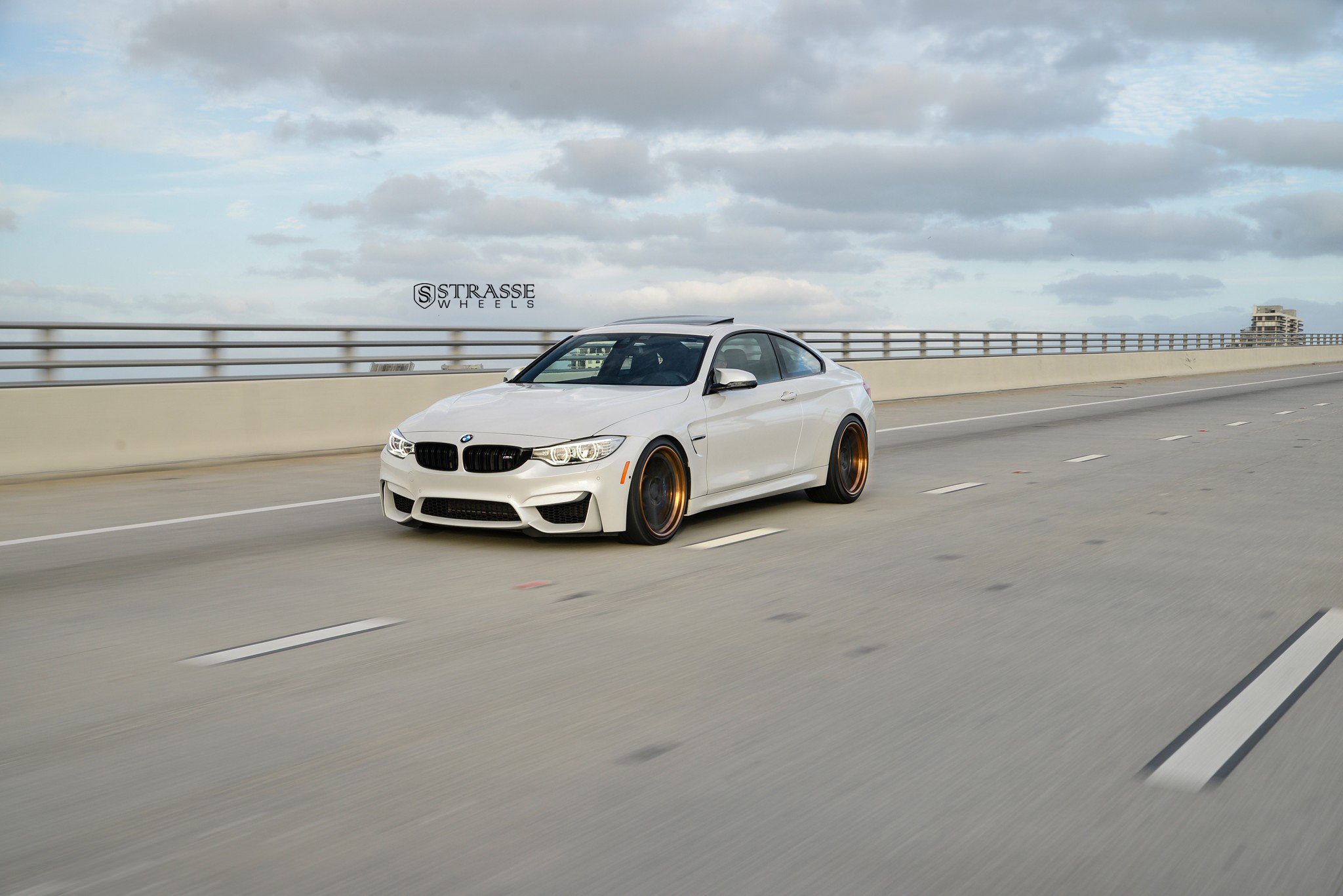 strasse, Wheels, Bmw, M4, Coupe, Cars, White Wallpaper