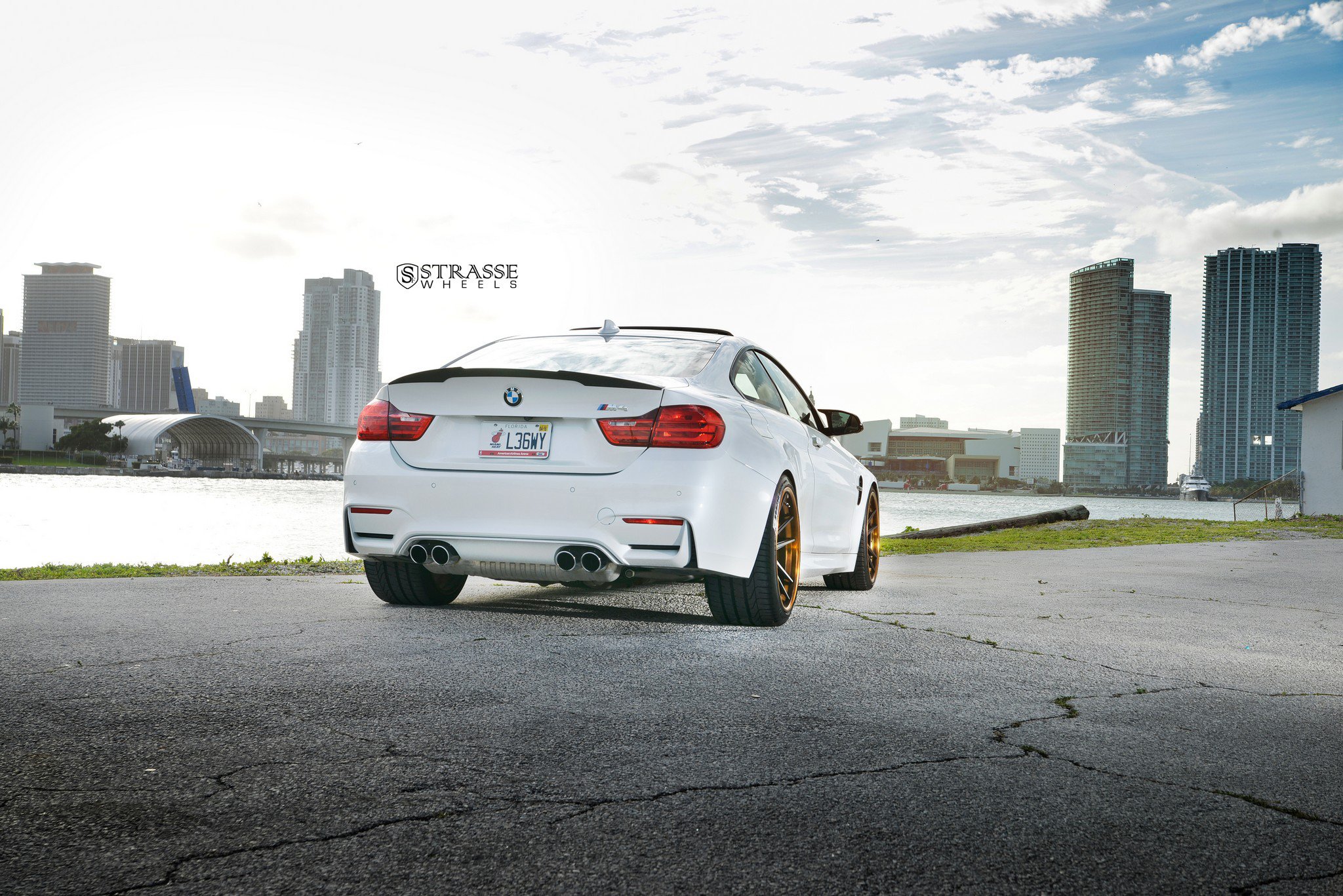 strasse, Wheels, Bmw, M4, Coupe, Cars, White Wallpaper