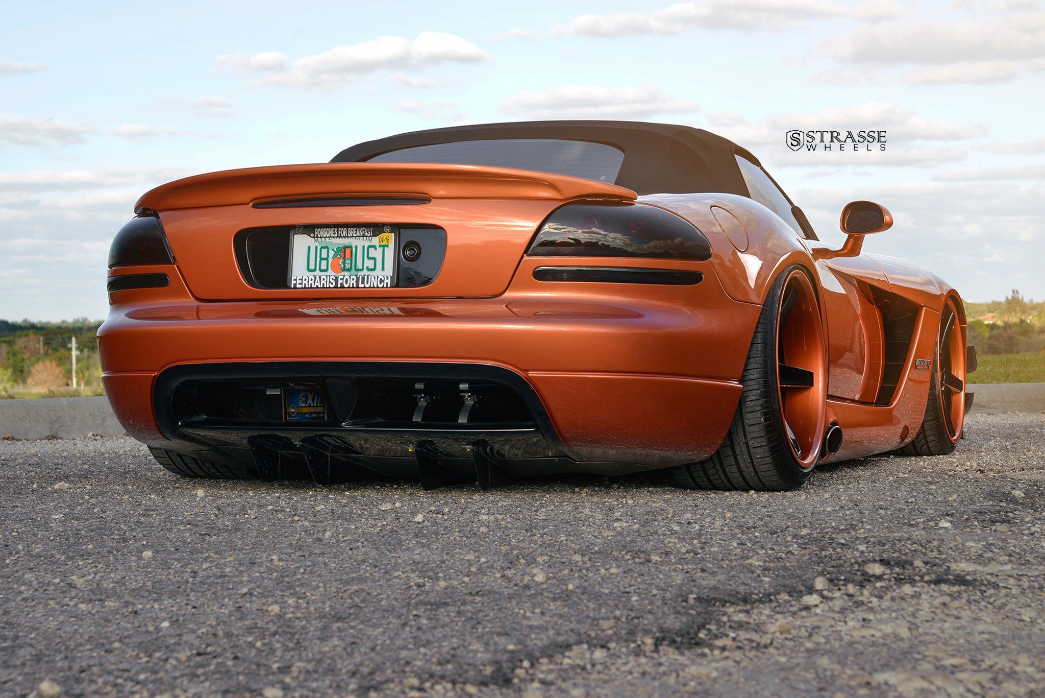 strasse, Wheels, Widebody, Kit, Dodge, Viper, Convertible, Modified Wallpaper