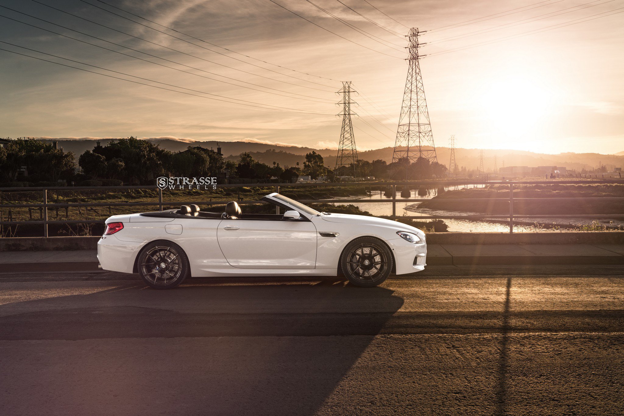 strasse, Wheels, Bmw, M6, Convertible, White, Cars Wallpaper