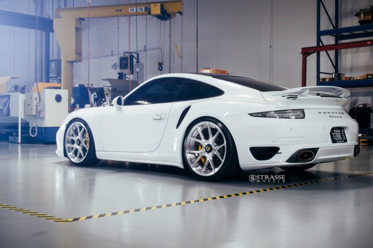 strasse, Wheels, Porsche, 991, Turbo, S, Cars, White HD Wallpaper Desktop Background
