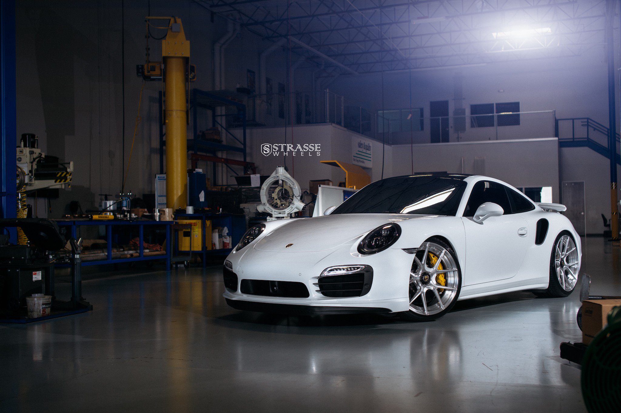 strasse, Wheels, Porsche, 991, Turbo, S, Cars, White Wallpaper