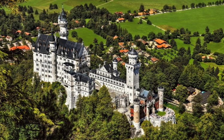 neuschwanstein, Castle, Bovary HD Wallpaper Desktop Background