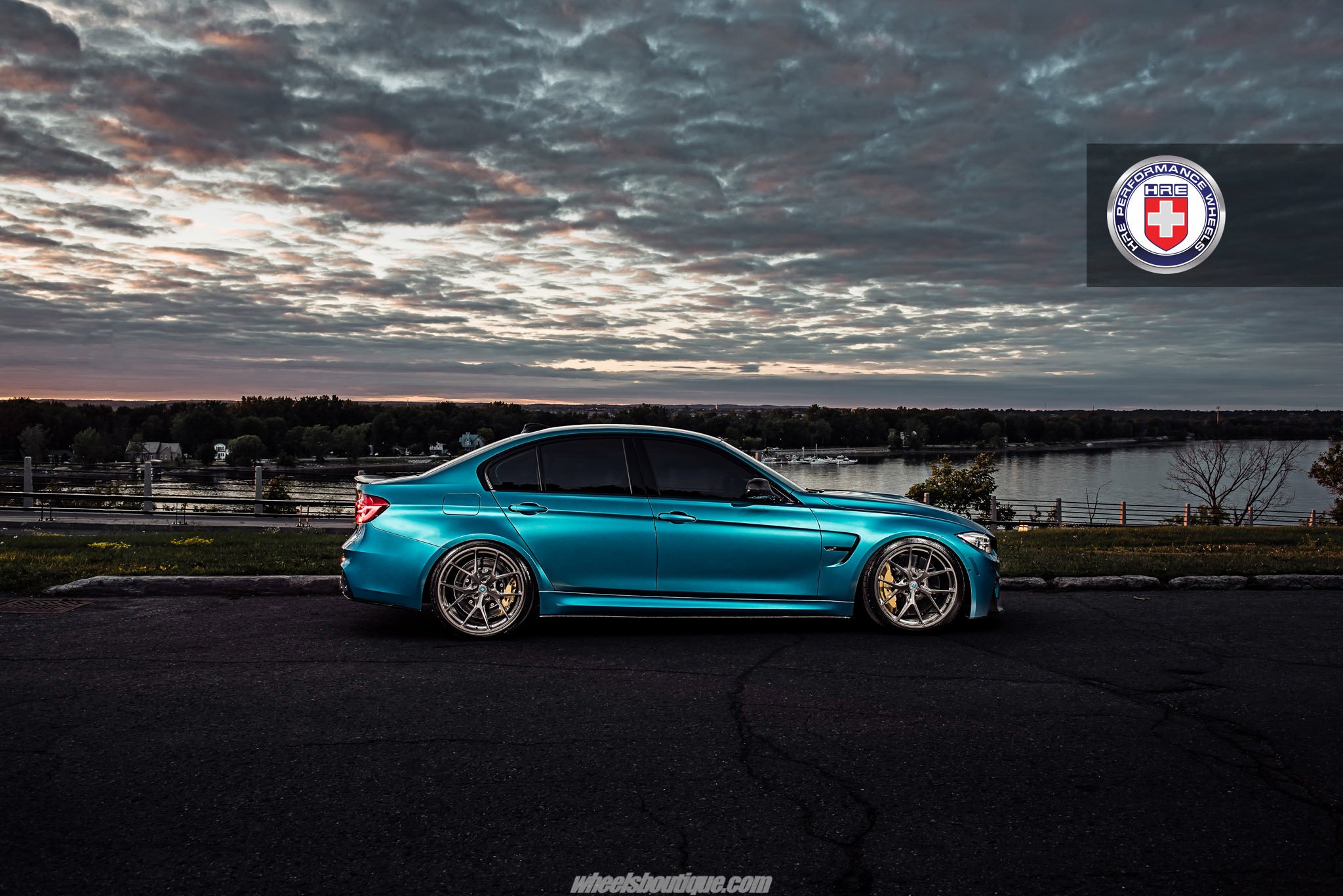 bmw, M3, F80, Atlantis, Blue, Metallic, Cars, Hre, Wheels Wallpaper