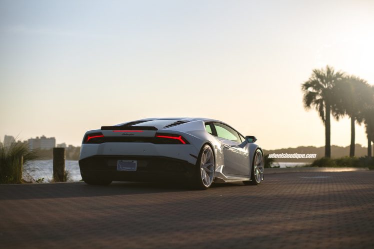 lamborghini, Huracan, Cars, White, Hre, Wheels HD Wallpaper Desktop Background