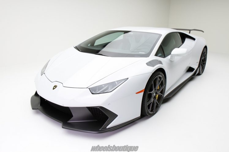 lamborghini, Huracan, White, Full, Vorsteiner, Novara, Carbon, Body, Bodykit HD Wallpaper Desktop Background