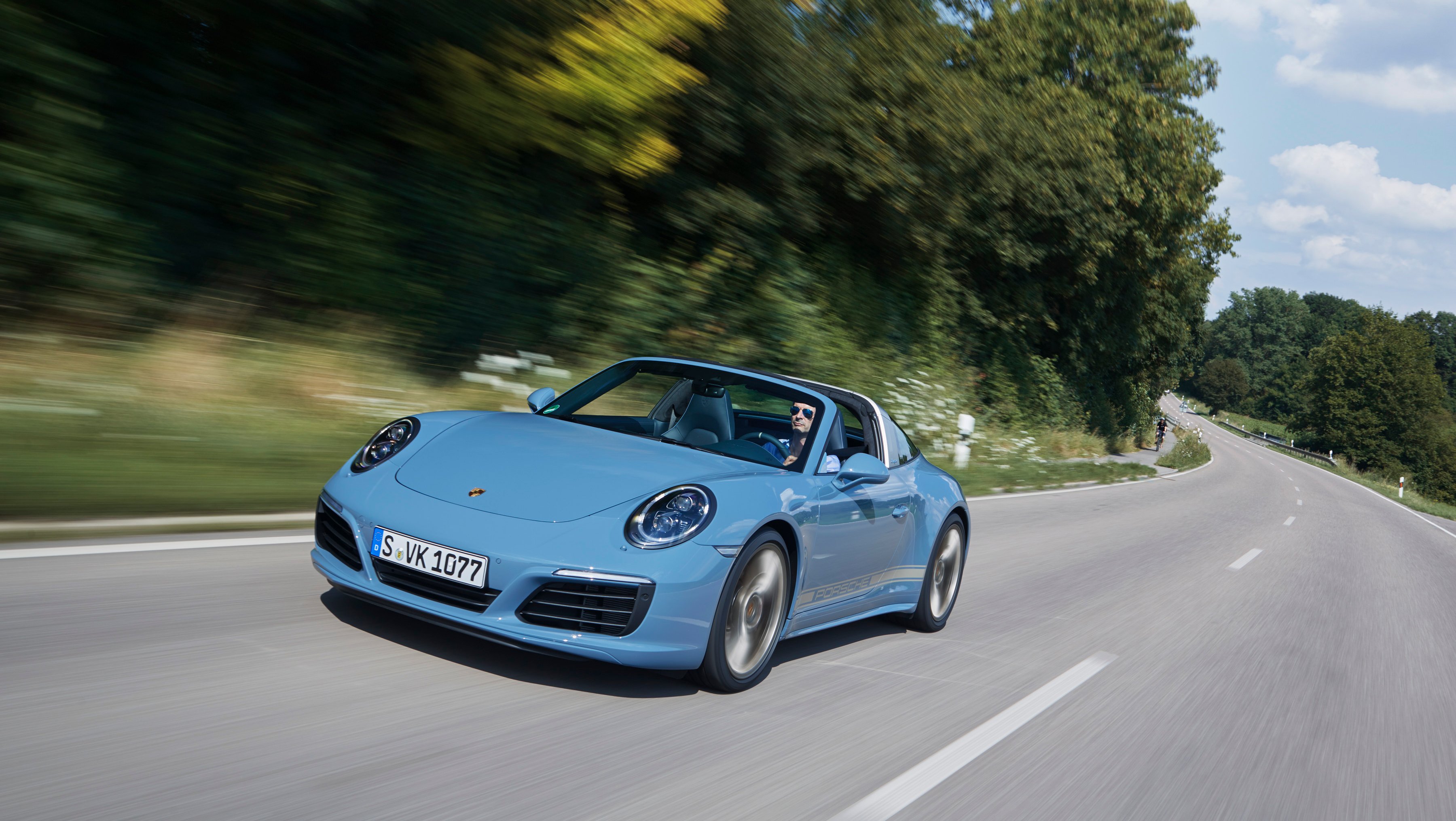 cars, Blue, Porsche, 911, Targa, 4s, Exclusive, Design, Edition,  991 , 2016 Wallpaper