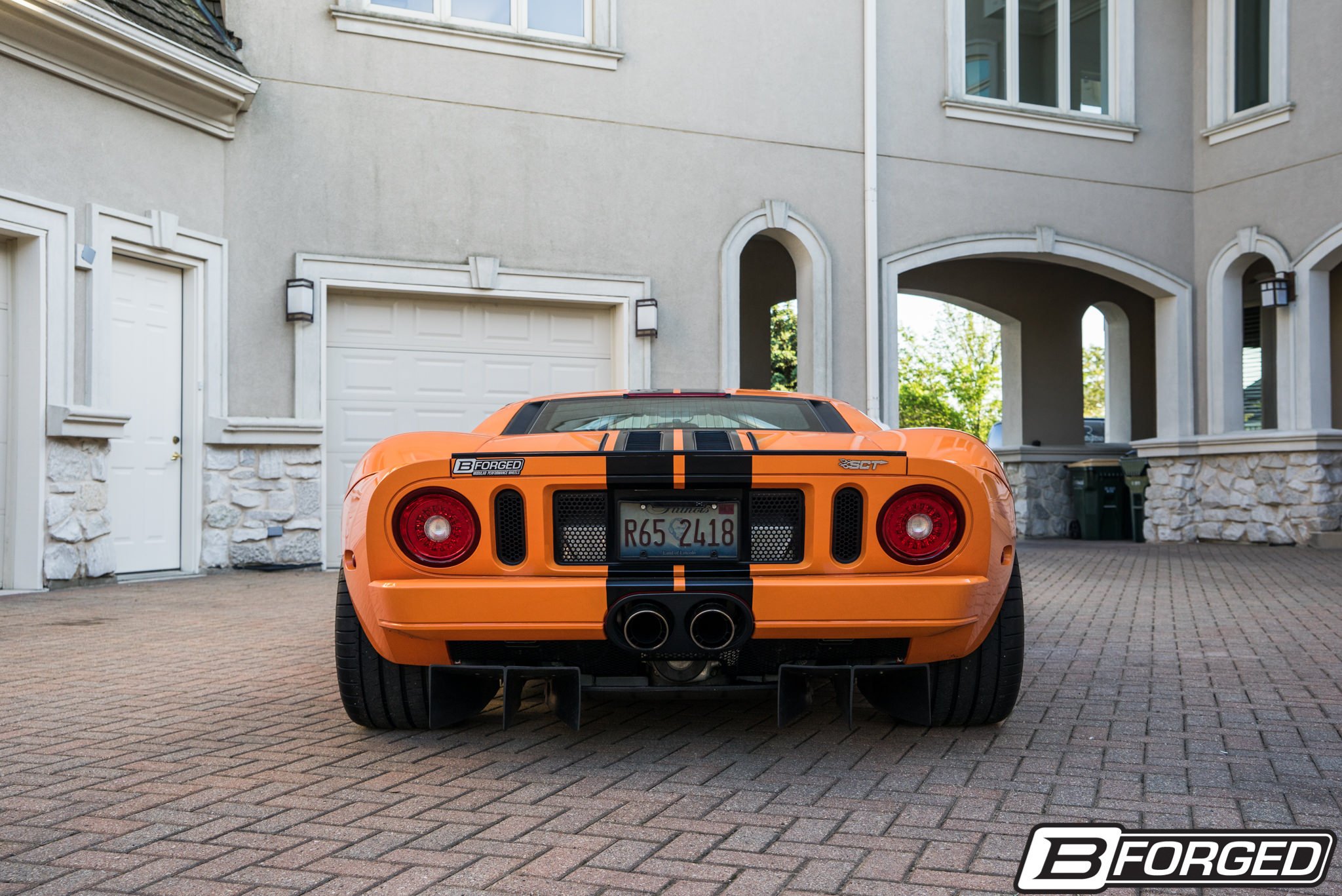 ford, Gt, B forged, Cars, Orange, Wheels Wallpaper