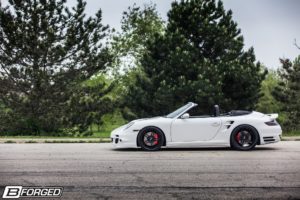 997, Porsche, 911, Turbo, Cars, Convertible, White, B forged, Wheels