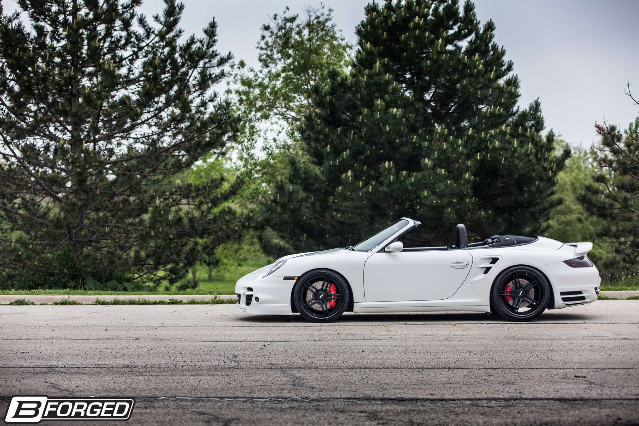 997, Porsche, 911, Turbo, Cars, Convertible, White, B forged, Wheels Wallpaper