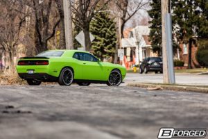 b forged, Wheel, Dodge, Challenger, Cars, Green