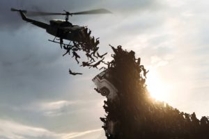 world, War, Z, Crowd, Helicopter, Sunlight, Fall, Dark