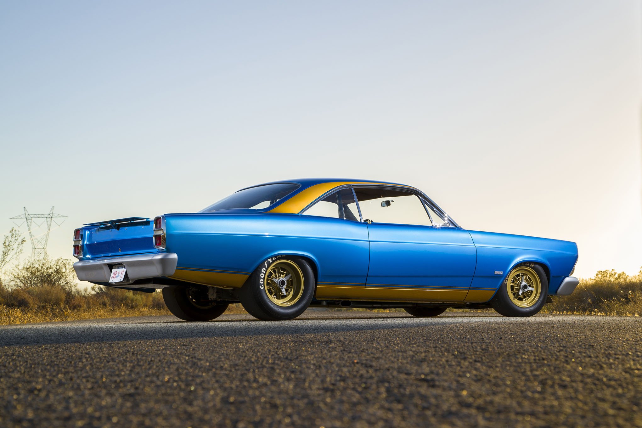 1967, Ford, Fairlane, Cars, Classic, Coupe, Blue Wallpaper