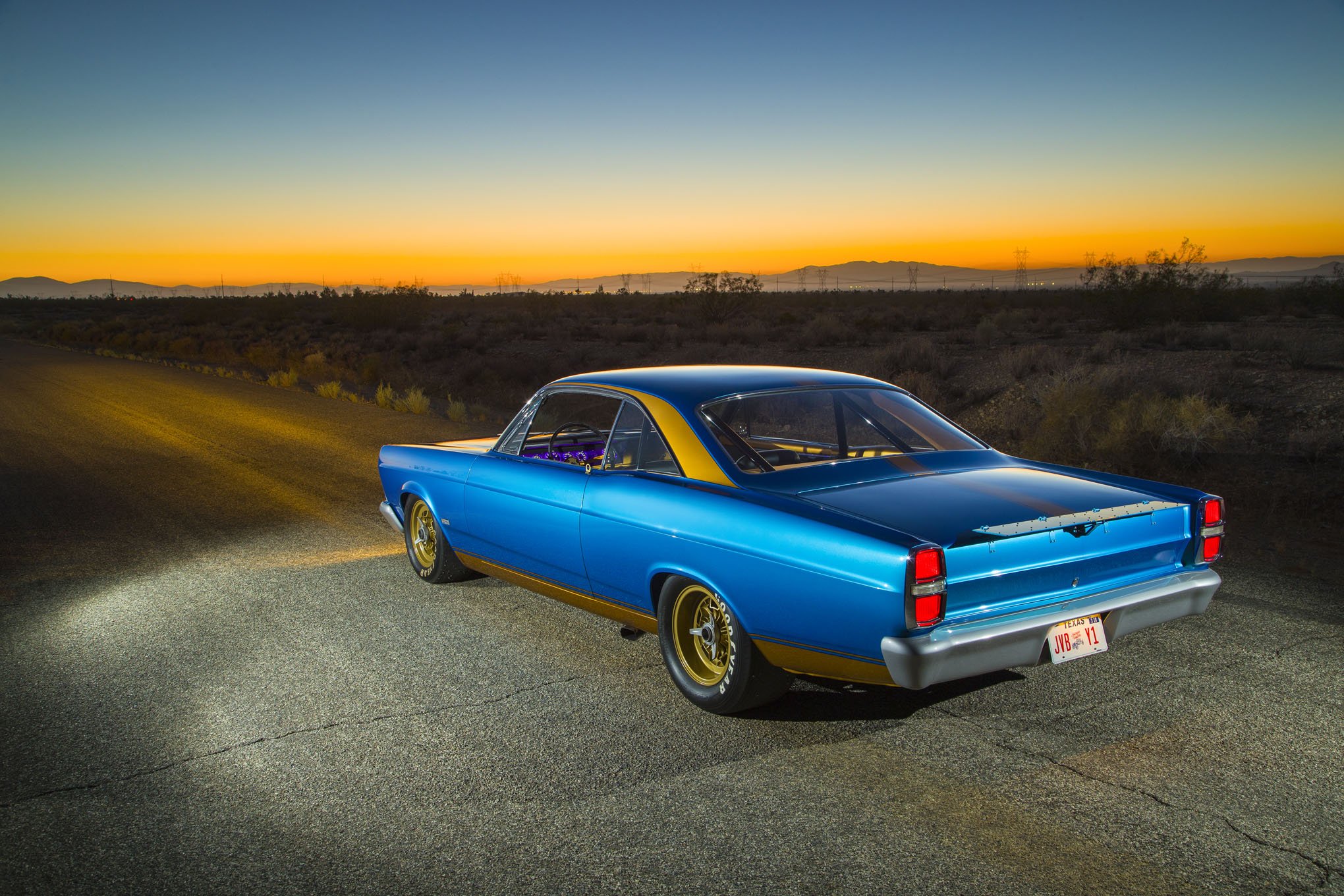 1967, Ford, Fairlane, Cars, Classic, Coupe, Blue Wallpaper