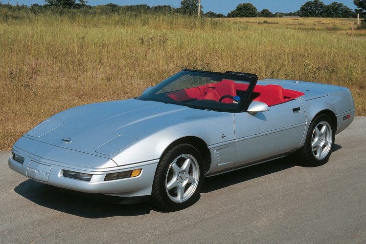 1996, Chevrolet, Corvette, Convertible, Collector, Edition, Cars, Silver HD Wallpaper Desktop Background
