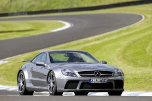 mercedes, Benz, Sl65, Amg, Black, Series,  r230 , Cars, Coupe, Silver, 2008
