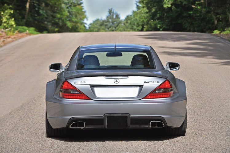 mercedes, Benz, Sl65, Amg, Black, Series,  r230 , Cars, Coupe, Silver, 2008 HD Wallpaper Desktop Background