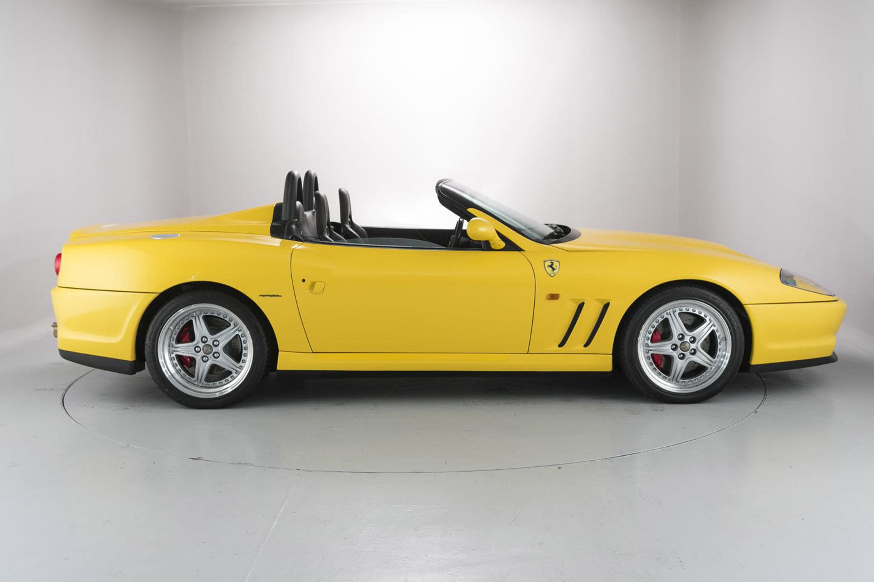 2000, Ferrari, 550, Barchetta, Cars, Yellow Wallpaper