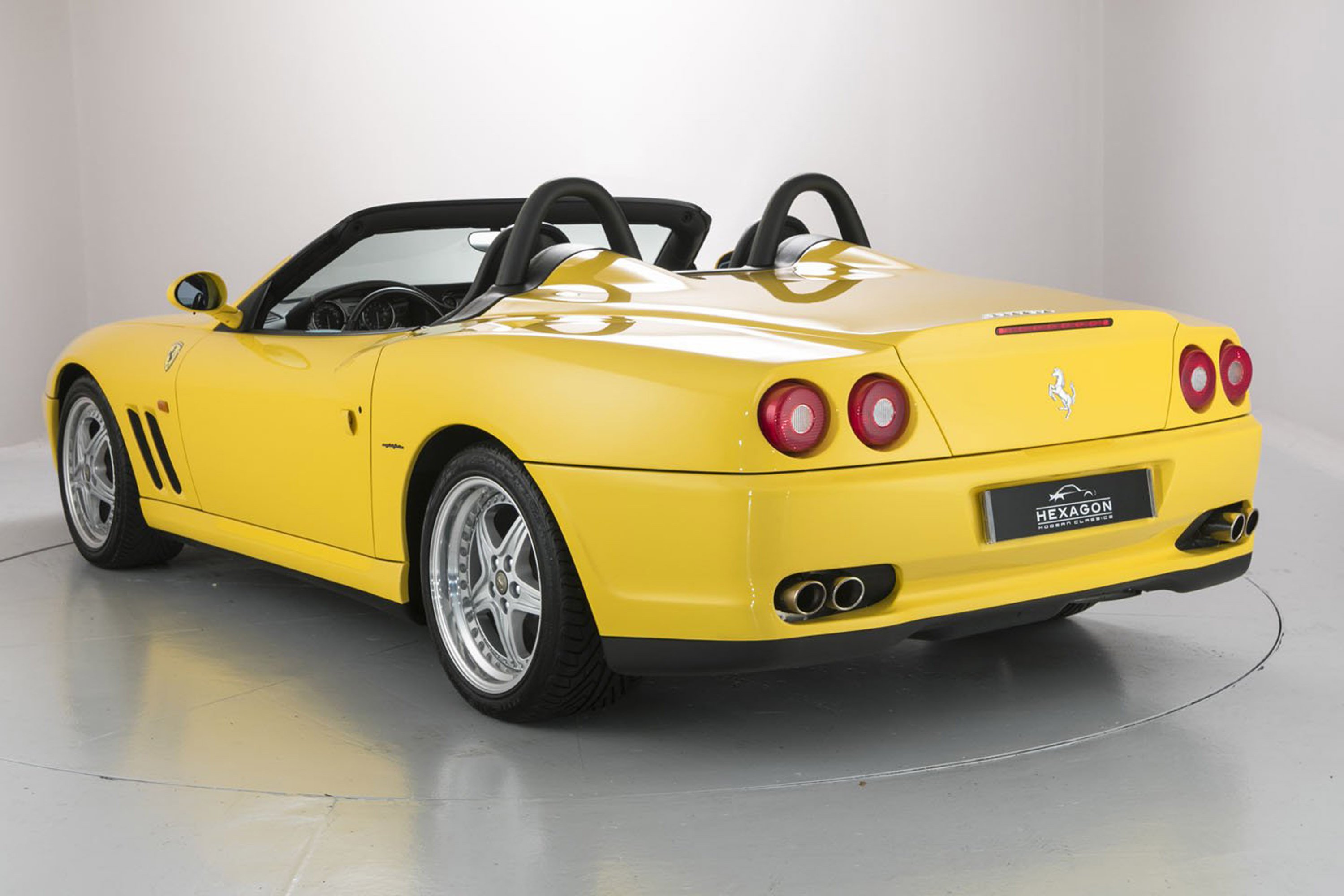 2000, Ferrari, 550, Barchetta, Cars, Yellow Wallpaper