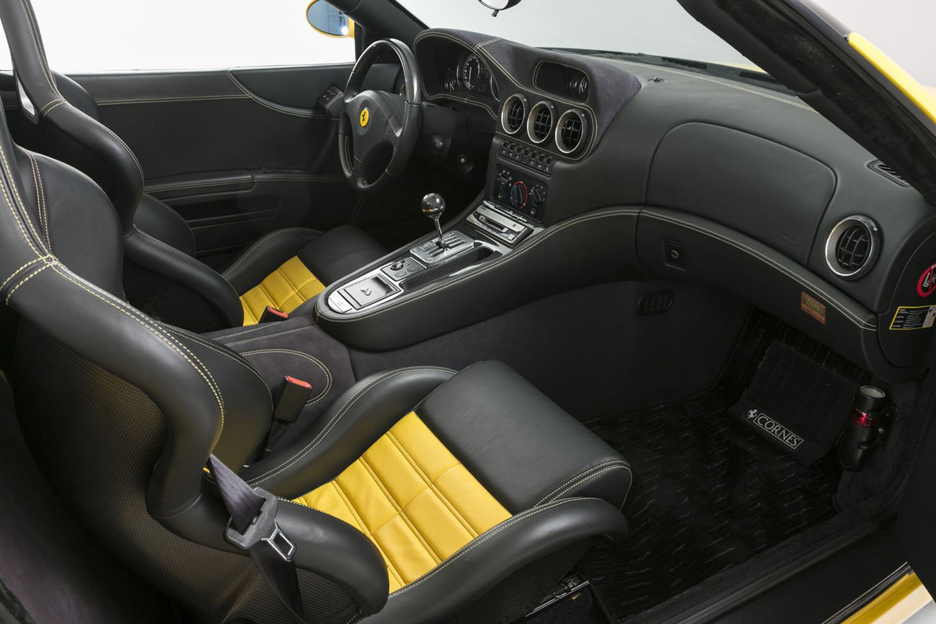 2000, Ferrari, 550, Barchetta, Cars, Yellow Wallpaper