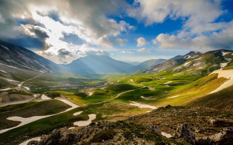 mountains, Valley, 1680×1050 HD Wallpaper Desktop Background