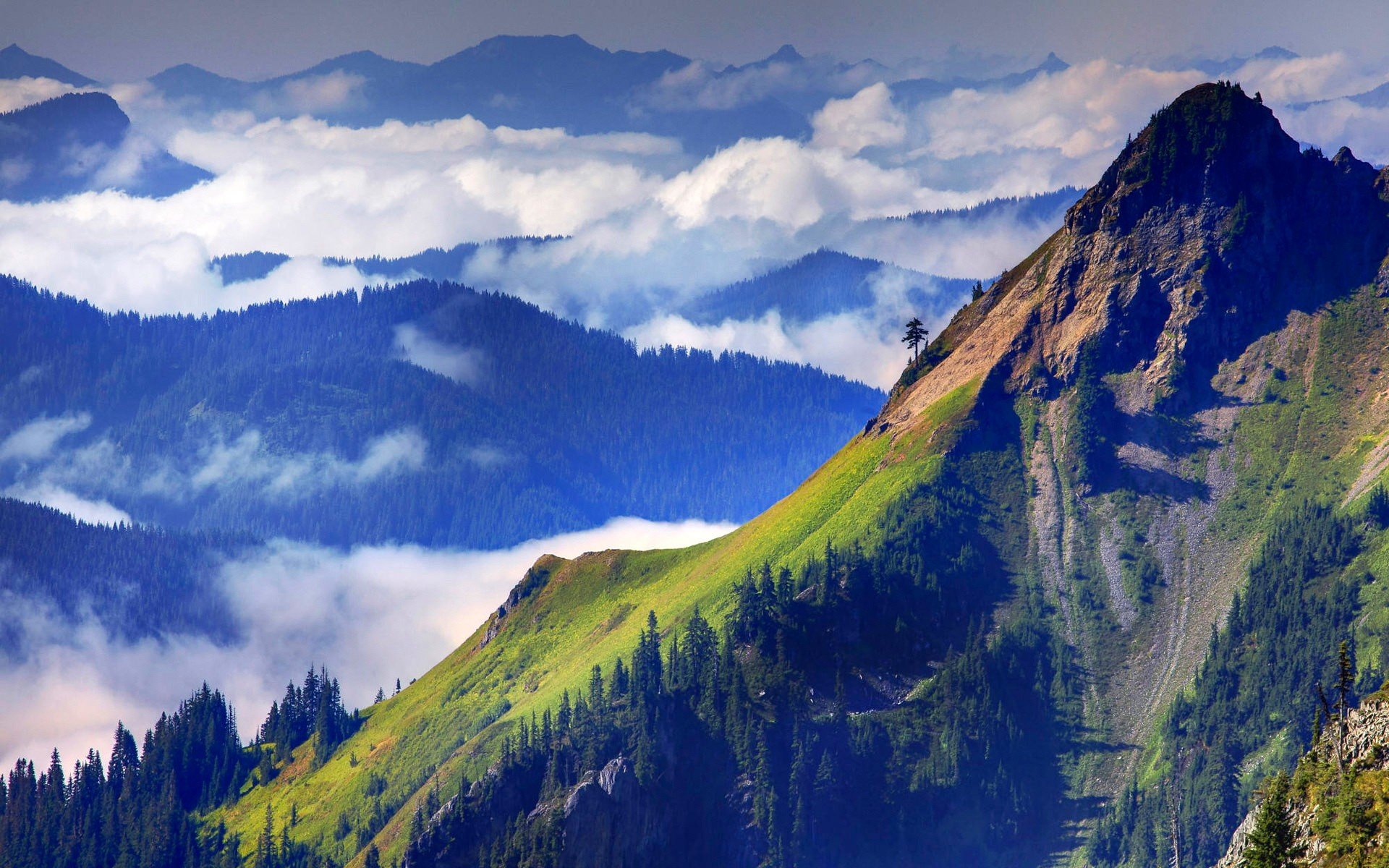 mountains, Landscape, G, 1920x1200 Wallpaper