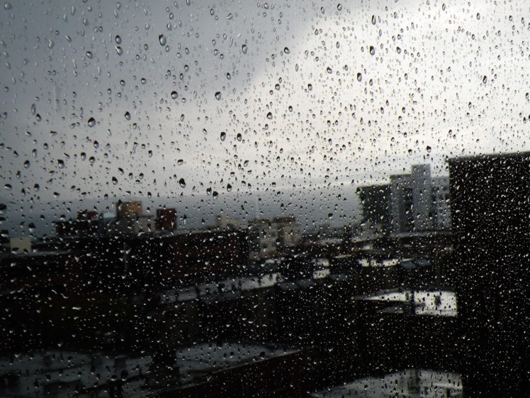 rain on window HD Wallpaper Desktop Background