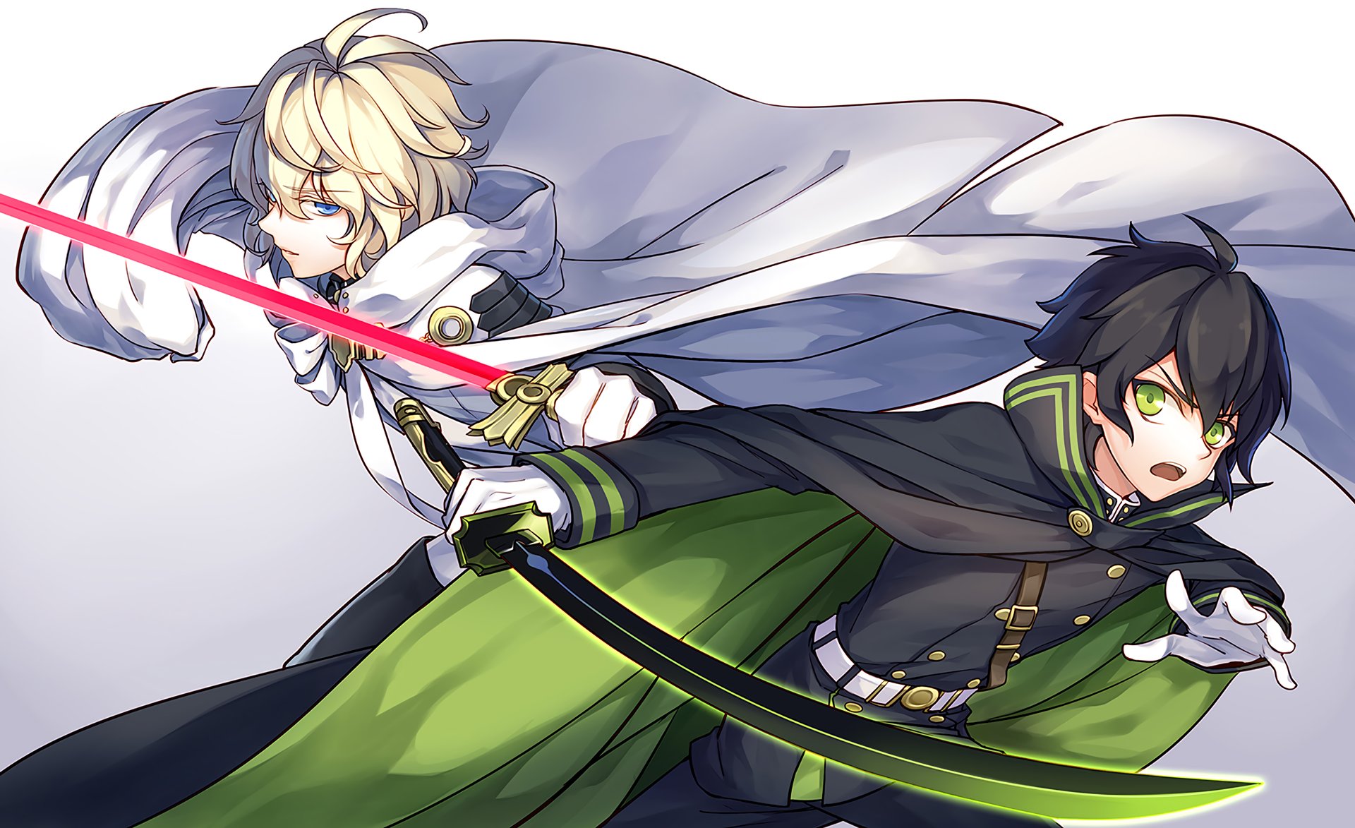 owari, No, Seraph, Series, Anime, Character, Vampir Wallpaper