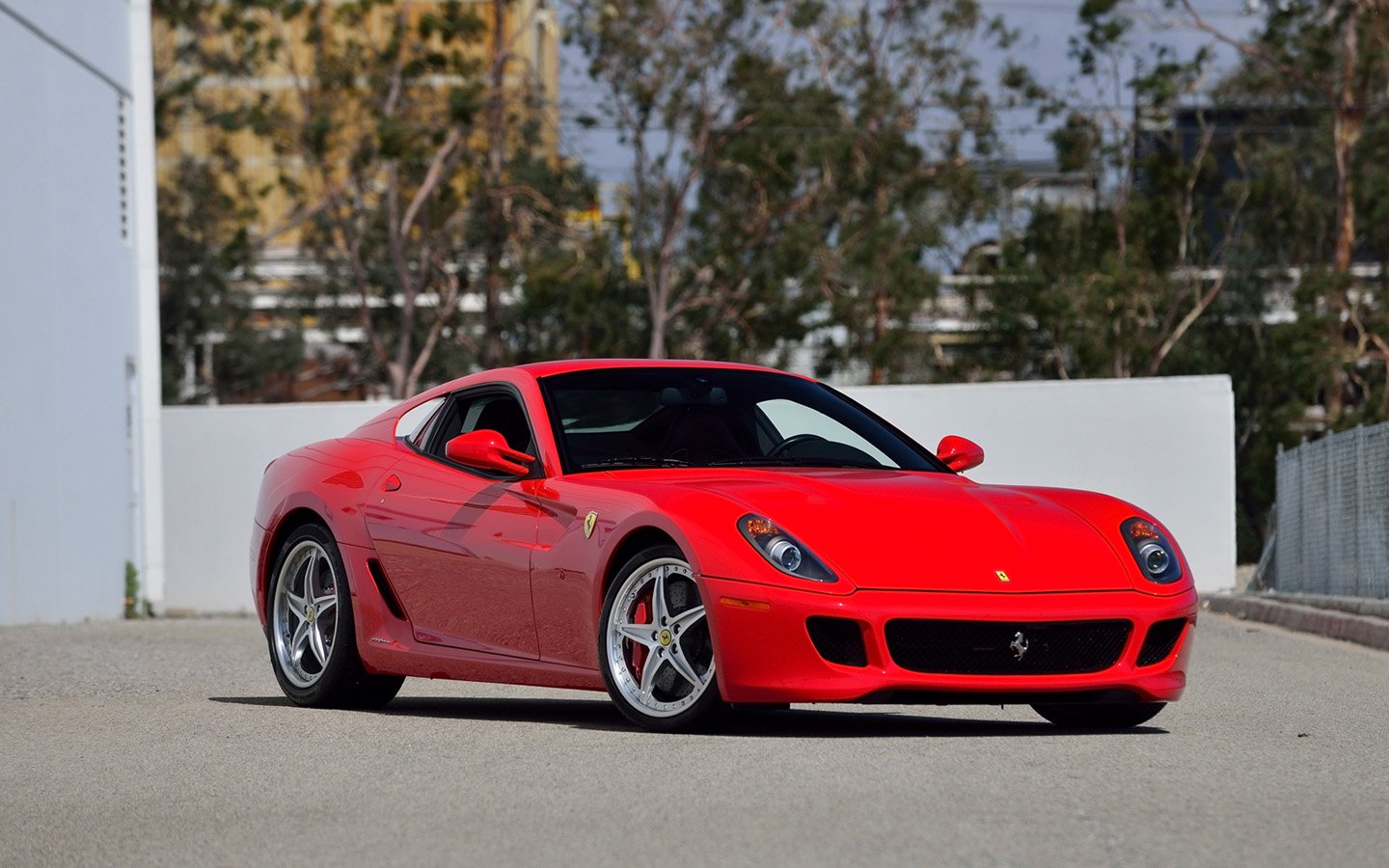 2007, Cars, Red, Ferrari, 599, Gtb, Fiorano Wallpaper