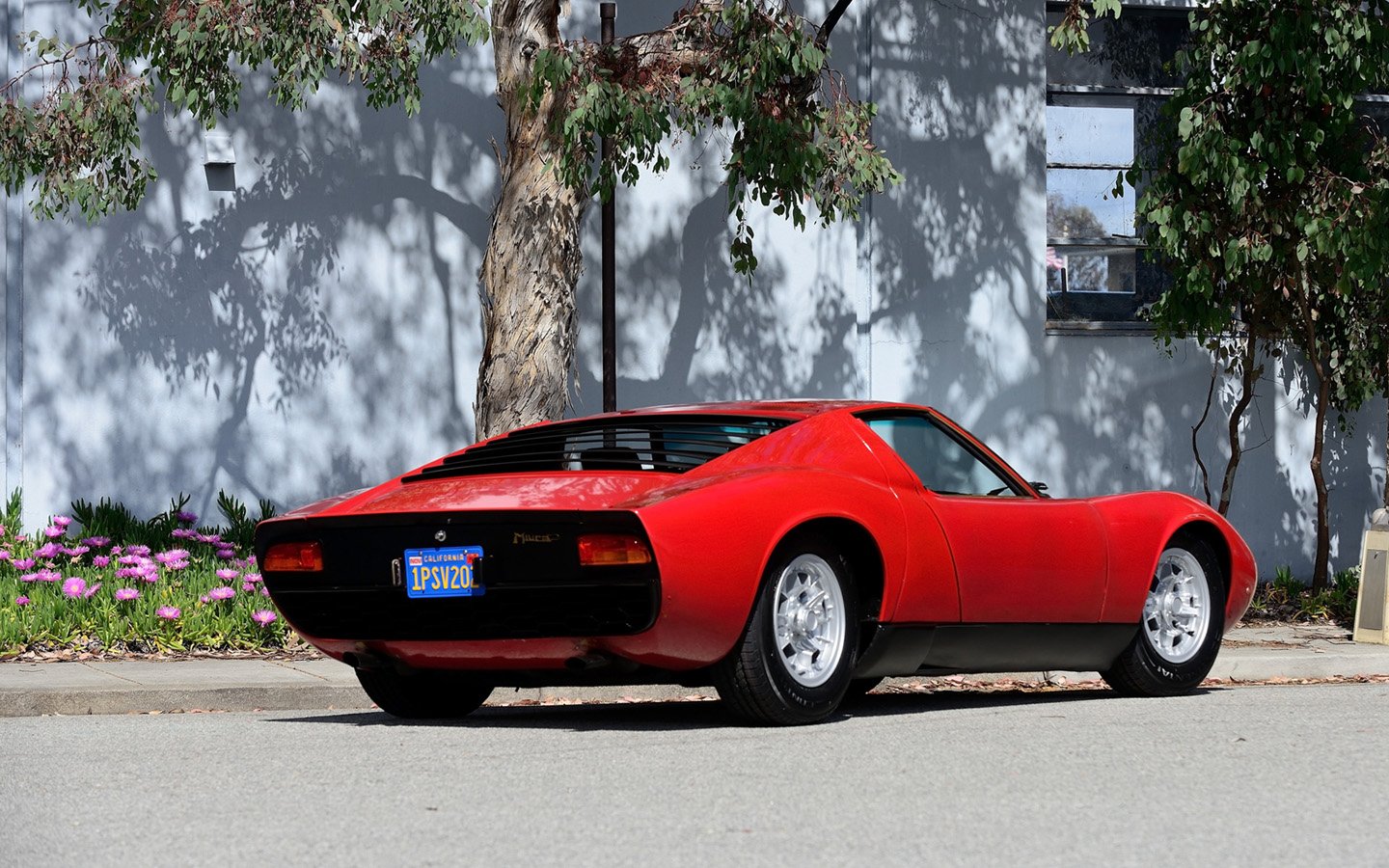 1968, Cars, Red, Lamborghini, Miura, P400 Wallpaper