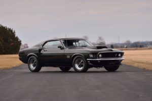 1969, Cars, Fastback, Ford, Mustang, Boss, 429, Black, Jade