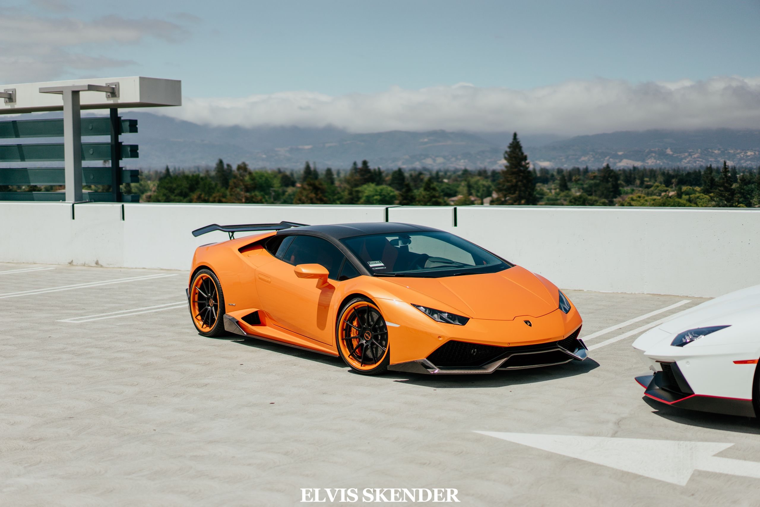, Orange, Lamborghini, Huracan, Cars Wallpaper