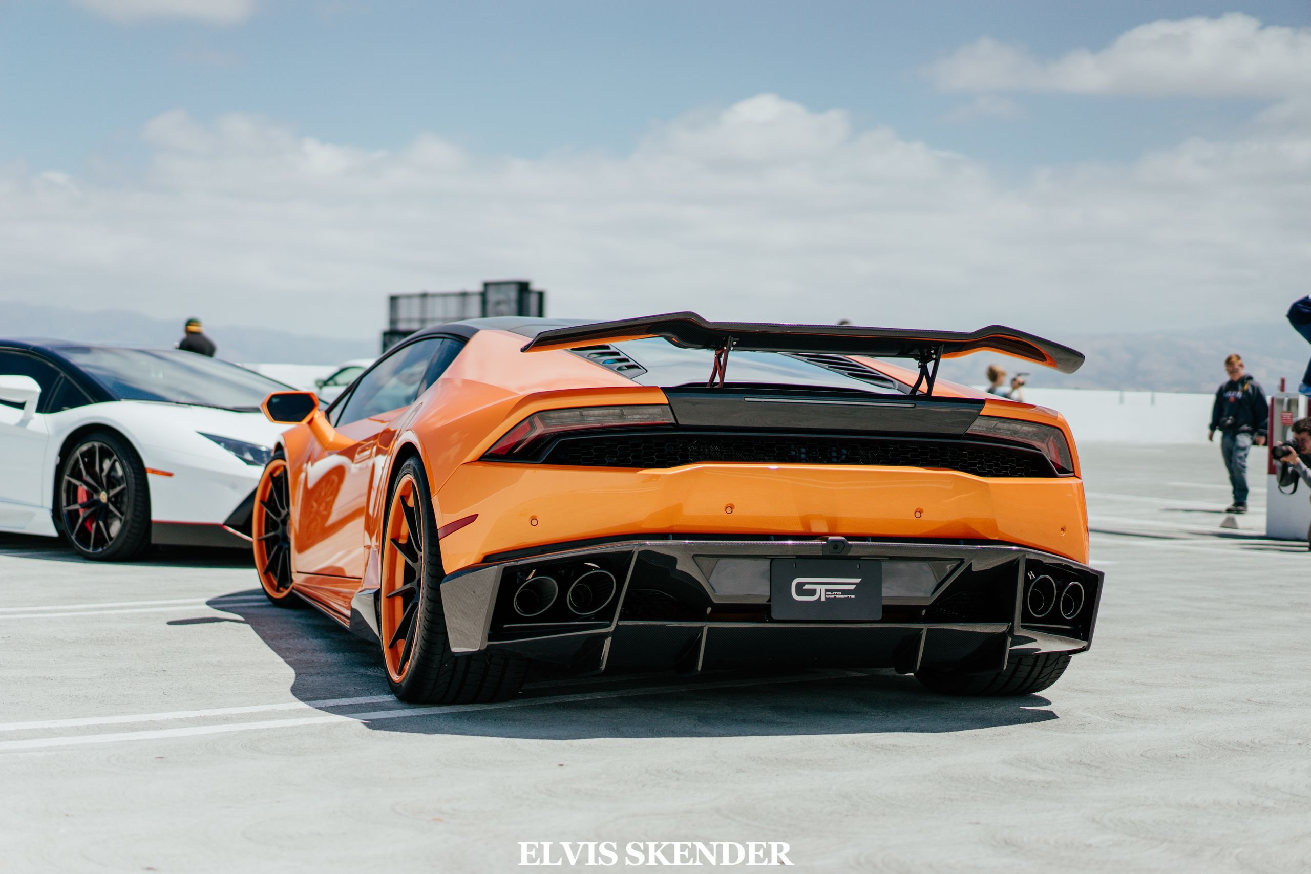 , Orange, Lamborghini, Huracan, Cars Wallpaper