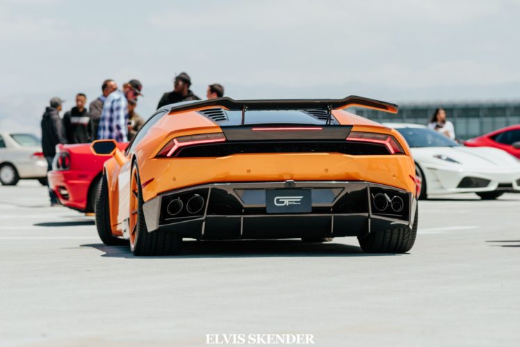 , Orange, Lamborghini, Huracan, Cars HD Wallpaper Desktop Background