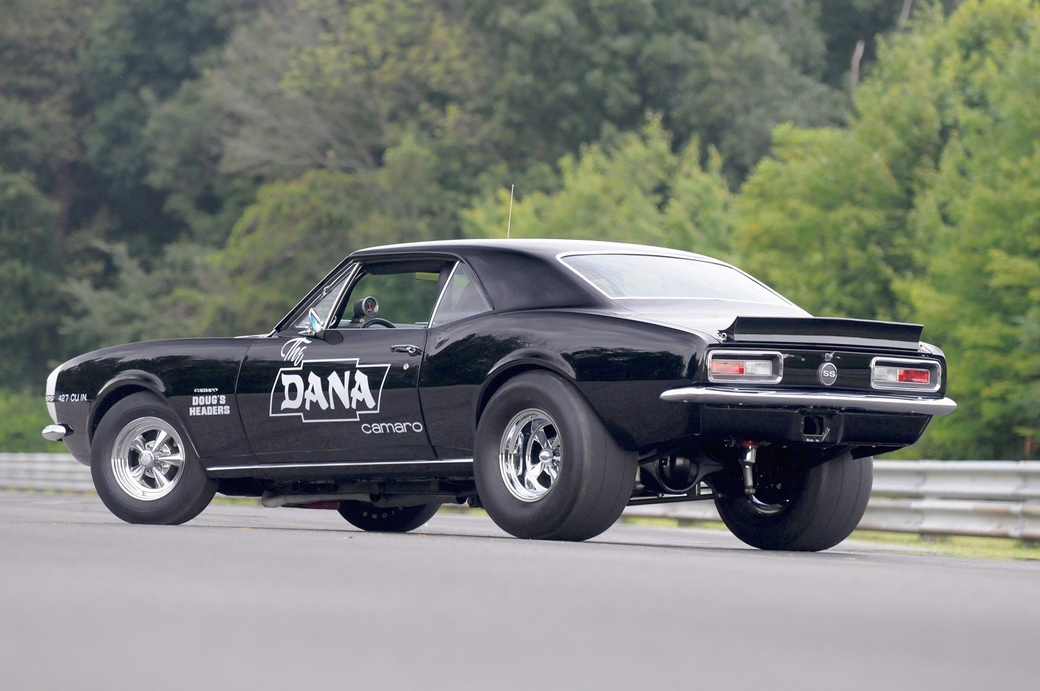 1967, Dana, Chevrolet, Camaro, Ss, L72, Coupe, Cars, Black, Drag Wallpaper