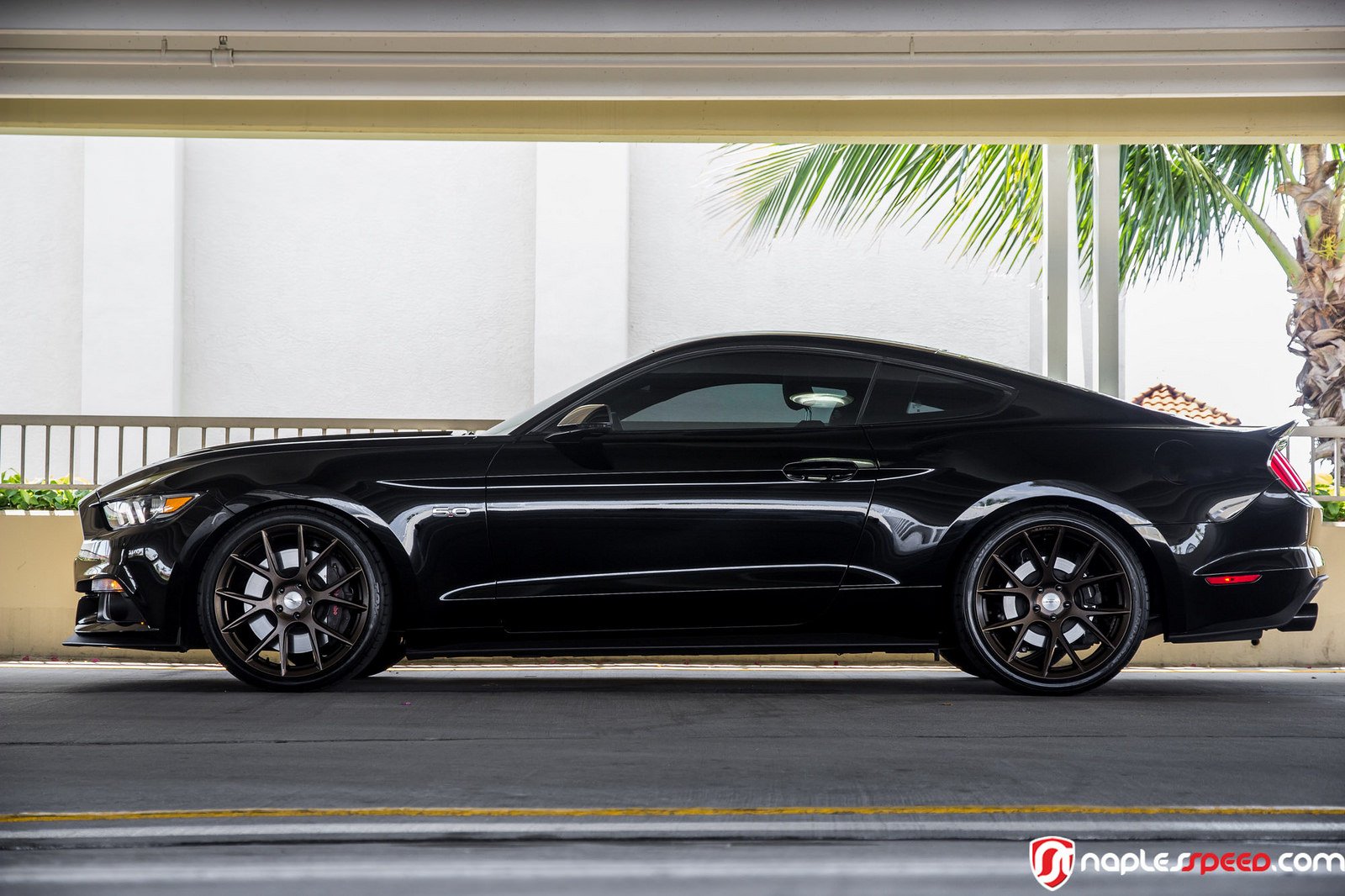 ford, Mustang, 2016, Black, Cars, Vossen, Wheel Wallpaper