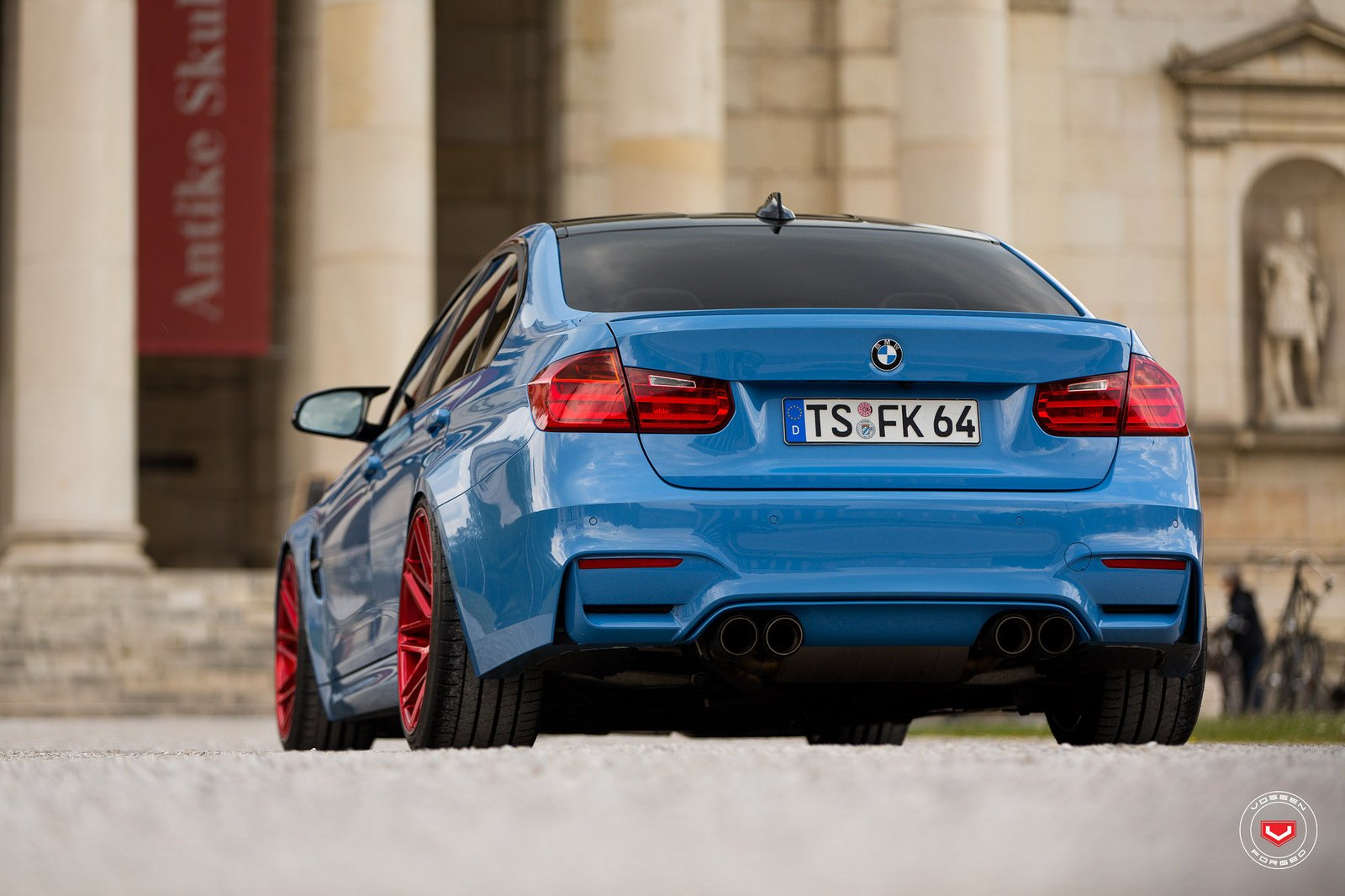 bmw, M3, F80, Sedan, Blue, Cars, Vossen, Wheel Wallpaper