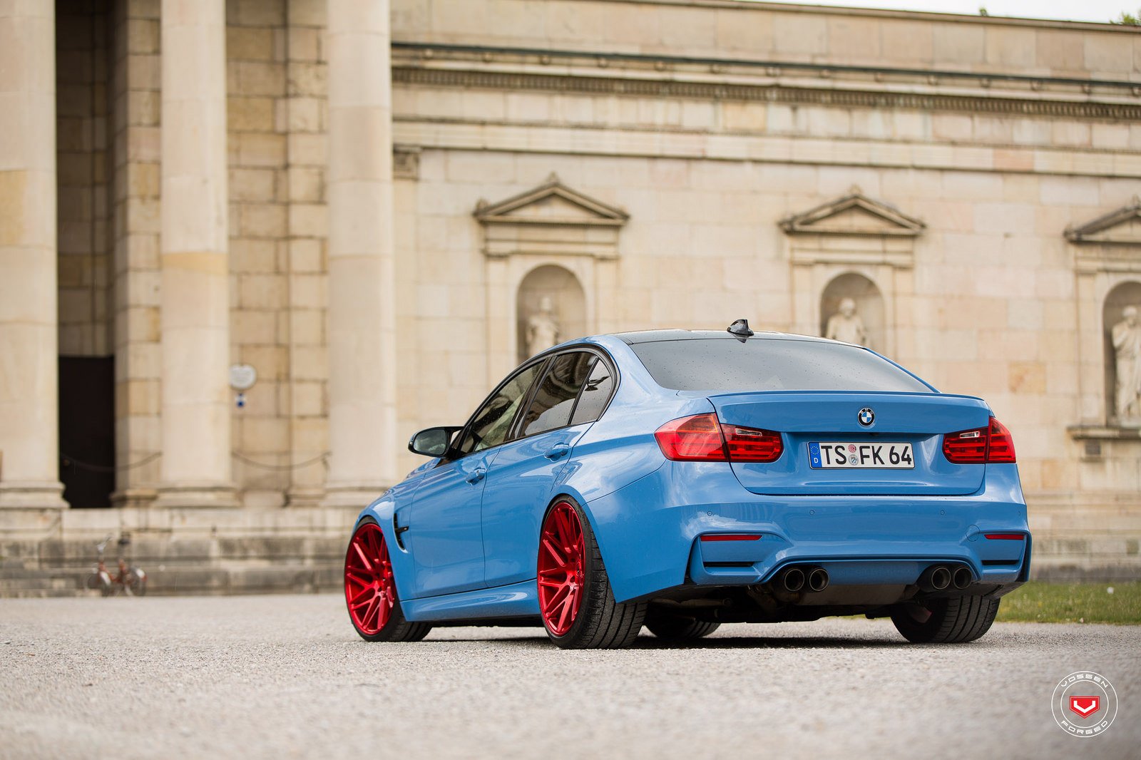 bmw, M3, F80, Sedan, Blue, Cars, Vossen, Wheel Wallpaper