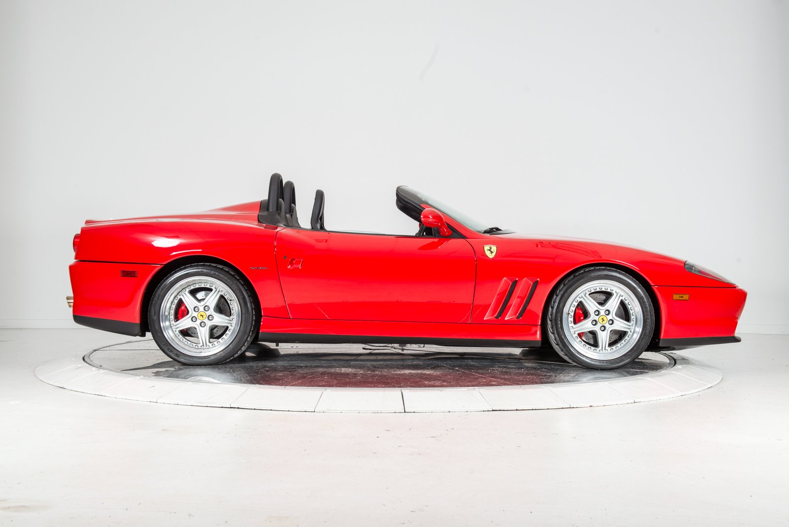 2001, Ferrari, 550, Barchetta, Cars, Red Wallpaper