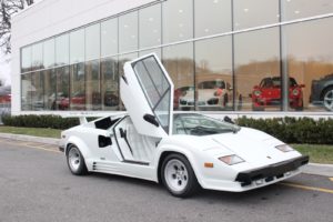 1988, Lamborghini, Countach, Cars, White