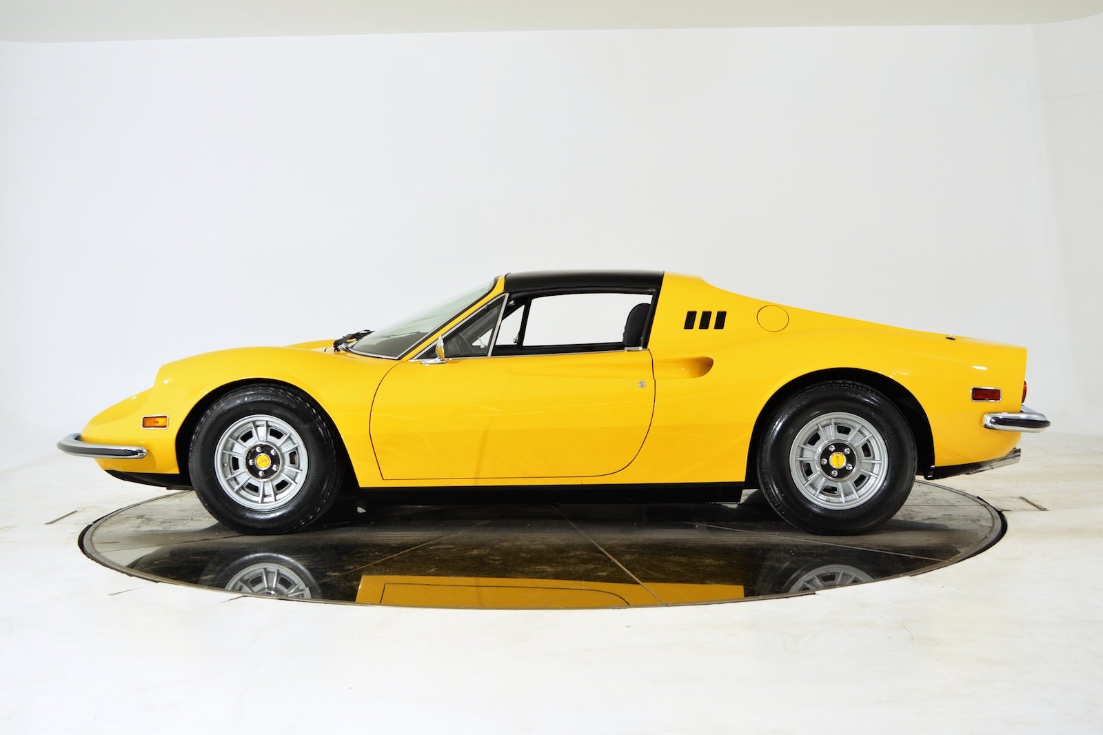 1973, Ferrari, Dino, 246, Gts, Cars, Classic, Yellow Wallpaper