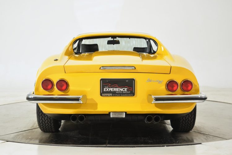 1973, Ferrari, Dino, 246, Gts, Cars, Classic, Yellow HD Wallpaper Desktop Background