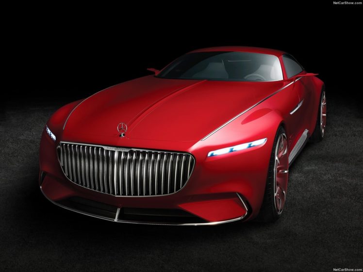 mercedes, Benz, Vision, Maybach, 6, Concept, Cars, 2016 HD Wallpaper Desktop Background