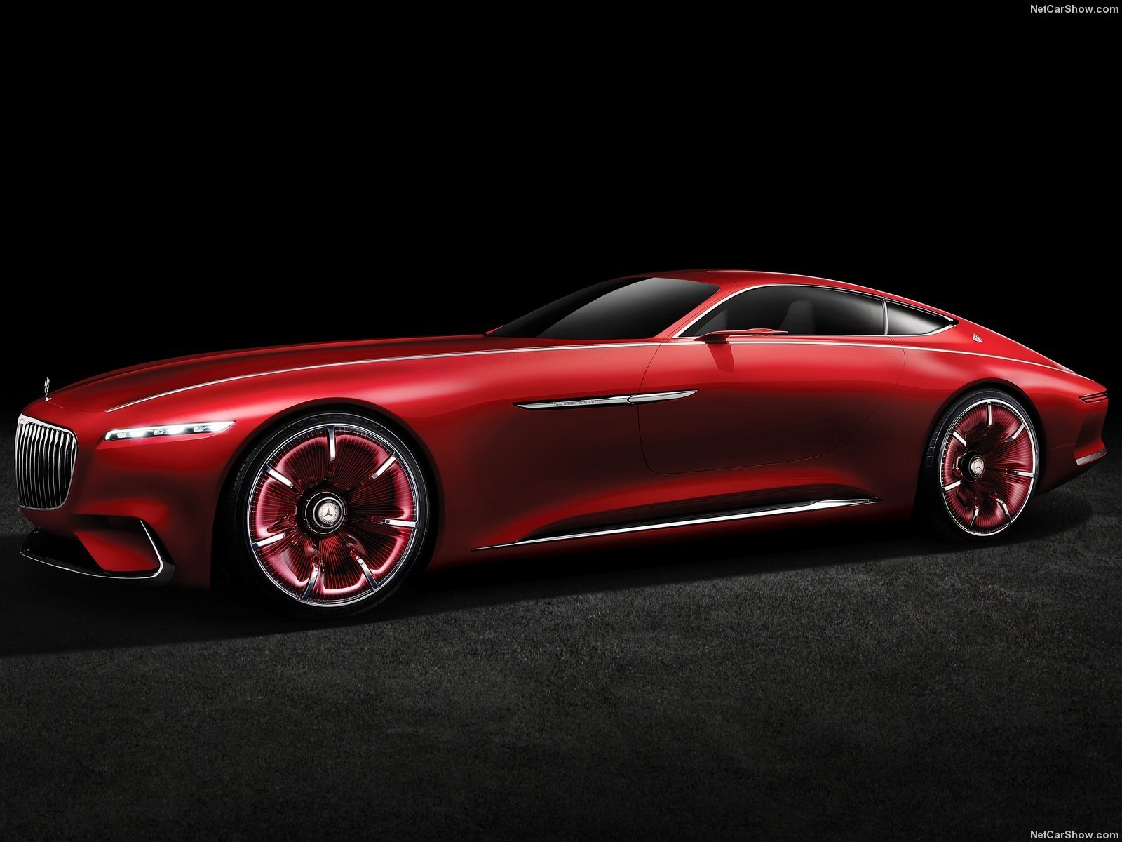 mercedes, Benz, Vision, Maybach, 6, Concept, Cars, 2016 Wallpaper