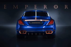, 2016, Scaldarsi, Emperor, Mercedes, S600, Blue, Cars, Modified
