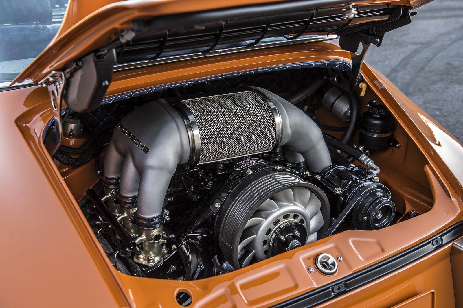 porsche, 911, Singer, Orange, Luxemburg, Targa, Cars Wallpaper