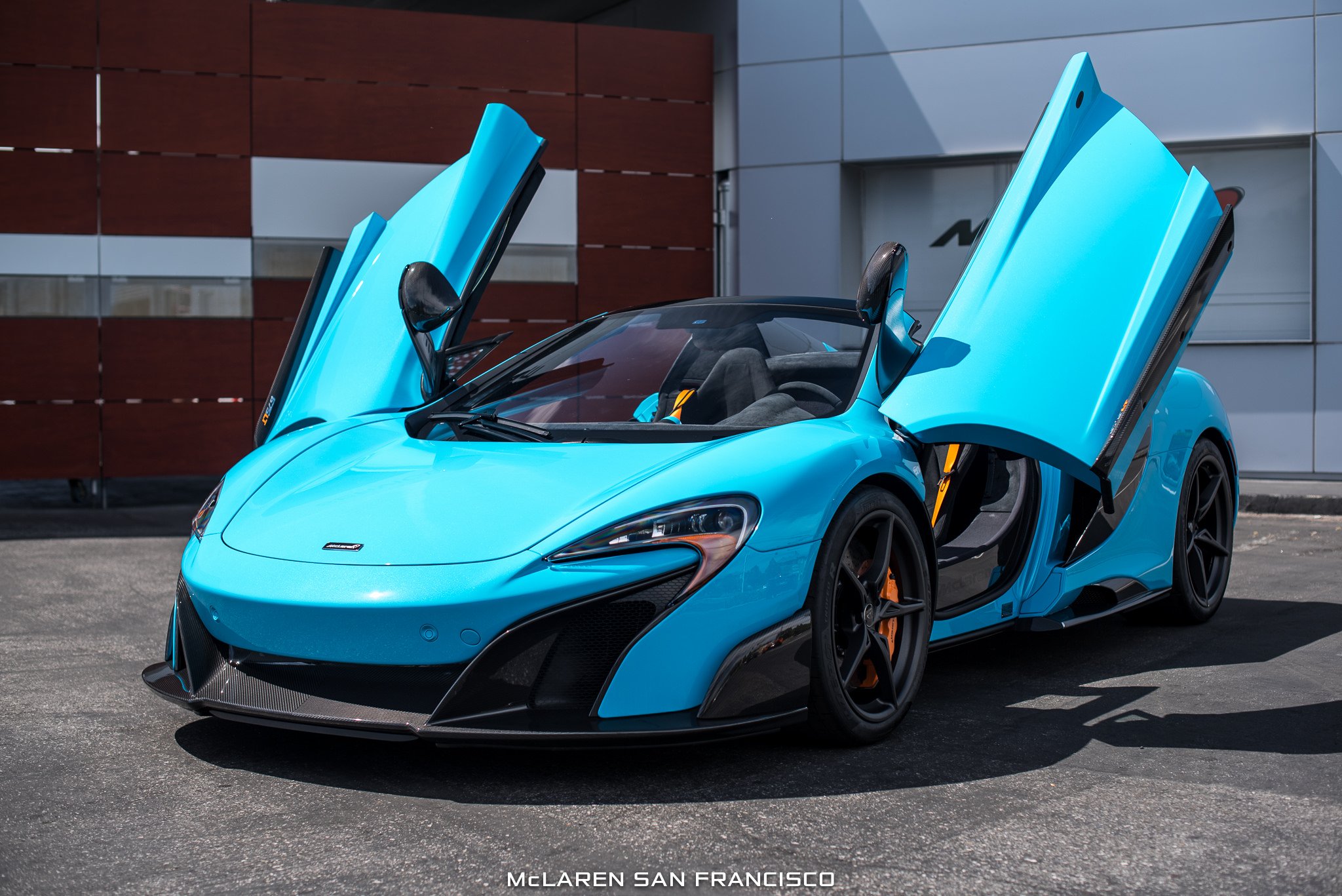 mclaren, Fistral, Blue, 675lt, Spider, Cars, 2016 Wallpaper