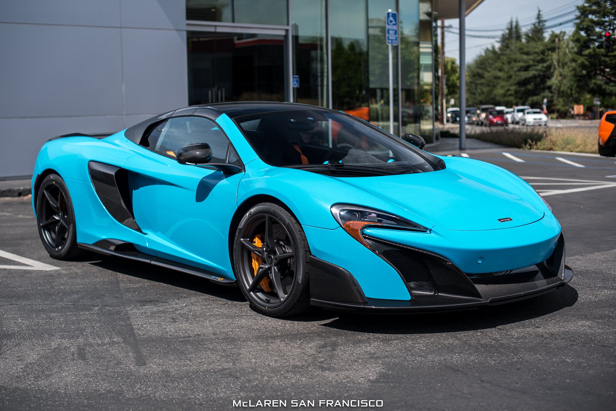 mclaren, Fistral, Blue, 675lt, Spider, Cars, 2016 Wallpapers HD ...