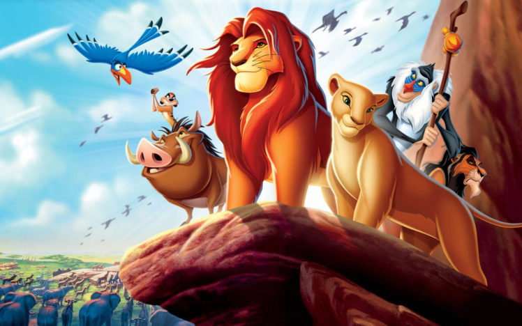 simba, Timon, The, Lion, King HD Wallpaper Desktop Background