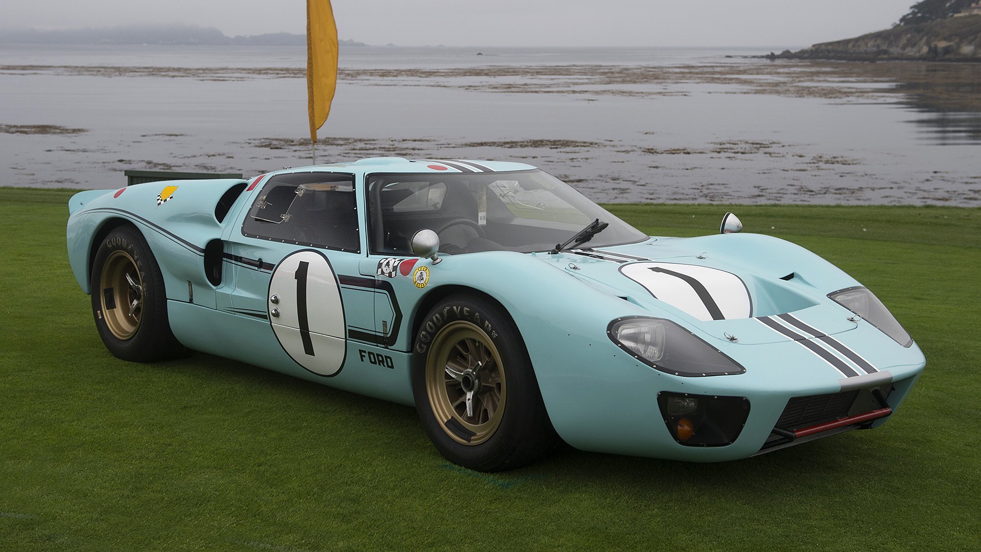 ford, Gt, Gt40, Cars, Racecars, Classic, Pebble, Beach, 2016 Wallpaper